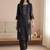 Women Ethnic Motifs Embroidered Regular Thread Work  Cotton Kurta with Trousers
