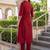 Women Ethnic Motifs Embroidered Empire Thread Work Liva Kurta with Trousers