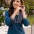 Women Floral Embroidered Regular Thread Work  Cotton Kurta with Trousers