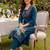 Women Floral Embroidered Regular Thread Work  Cotton Kurta with Trousers