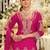 Women Ethnic Motifs Embroidered Regular Thread Work Kurta with Patiala & With Dupatta
