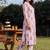 Women Printed Regular  Cotton Kurta with Trousers