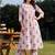 Women Printed Regular  Cotton Kurta with Trousers