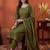 Women Ethnic Motifs Embroidered Regular Kurta with Trousers & With Dupatta