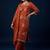 Women Ethnic Motifs Embroidered Regular Thread Work  Cotton Kurta with Trousers & With Dupatta
