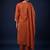 Women Ethnic Motifs Embroidered Regular Thread Work  Cotton Kurta with Trousers & With Dupatta