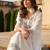 Women Floral Embroidered Regular Sequinned  Cotton Kurta & Trousers & Dupatta