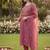 Women Floral Embroidered Regular Thread Work Kurta with Trousers & With Dupatta