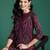 Floral Embroidered Thread Work Pure Cotton Kurta with Trousers
