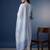 Women Dyed Regular Linen Kurta with Trousers & With Dupatta