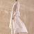 Floral Embroidered V-Neck Thread Work  Cotton Kurta With Trousers & Dupatta