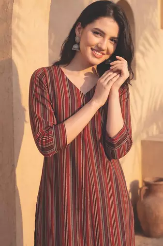 Women Printed Regular Pure Cotton Kurta with Trousers
