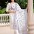 Women Ethnic Motifs Embroidered Regular Thread Work  Cotton Kurta with Trousers & With Dupatta