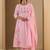 Women Embroidered Empire Thread Work  Cotton Kurta with Trousers & Dupatta