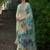 Women Floral Embroidered Regular Thread Work  Cotton Kurta with Trousers & With Dupatta