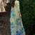 Women Floral Embroidered Regular Thread Work  Cotton Kurta with Trousers & With Dupatta