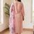 Women Floral Embroidered Regular Thread Work Kurta with Trousers & With Dupatta