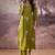 Ethnic Motifs Embroidered Straight Thread Work Kurta With Trouser
