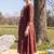 Women Ethnic Motifs Embroidered Empire Thread Work  Cotton Kurta with Trousers & With Dupatta