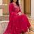 Women Ethnic Motifs Embroidered Regular Thread Work  Cotton Kurta with Trousers & With Dupatta