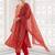 Women Ethnic Motifs Printed Regular Mirror Work  Cotton Kurta with Trousers & With Dupatta