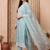 Women Ethnic Motifs Embroidered Regular Chikankari Kurta with Trousers & With Dupatta