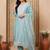 Women Ethnic Motifs Embroidered Regular Chikankari Kurta with Trousers & With Dupatta