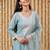 Women Ethnic Motifs Embroidered Regular Chikankari Kurta with Trousers & With Dupatta