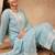 Women Ethnic Motifs Embroidered Regular Chikankari Kurta with Trousers & With Dupatta