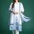 Ethnic Motifs Printed Panelled Pure Cotton Kurta with Trousers & Dupatta