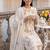 Women Ethnic Motifs Embroidered Regular Thread Work  Cotton Kurta with Trousers & With Dupatta