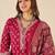 Women Floral Printed Regular V-Neck Kurta with Salwar & Dupatta