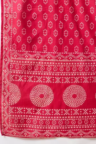 Women Ethnic Motifs Printed Regular Pure Cotton Kurta with Trousers & With Dupatta