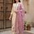 Women Floral Embroidered Regular Thread Work Kurta with Trousers & With Dupatta