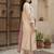 Women Floral Embroidered Regular Thread Work Kurta with Trousers & With Dupatta