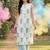 Women Floral Printed Regular  Cotton Kurta with Trousers