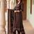 Women Ethnic Motifs Printed Regular  Cotton Kurta with Trousers & With Dupatta