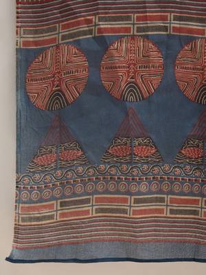Women Ethnic Motifs Printed Regular  Cotton Kurta with Trousers & With Dupatta 6