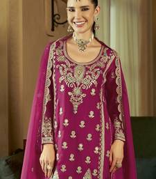 Women Ethnic Motifs Embroidered Regular Kurta with Trousers & With Dupatta