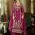 Women Ethnic Motifs Embroidered Regular Kurta with Trousers & With Dupatta