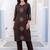 Women Ethnic Motifs Embroidered Regular Thread Work  Cotton Kurta with Trousers