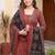 Women Ethnic Motifs Printed Regular Mirror Work  Cotton Kurta with Trousers & With Dupatta