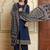 Women Ethnic Motifs Regular Thread Work  Cotton Kurta with Trousers & With Dupatta