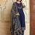 Women Ethnic Motifs Regular Thread Work  Cotton Kurta with Trousers & With Dupatta