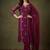 Women Ethnic Motifs Printed Regular Gotta Patti Kurta with Trousers & With Dupatta