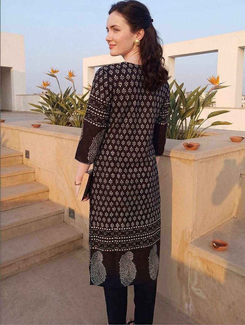 Women Ethnic Motifs Printed Regular  Cotton Kurta with Trousers & With Dupatta