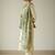 Floral Embroidered Regular Thread Work Kurta With Trousers & Dupatta