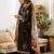 Women Ethnic Motifs Embroidered Regular Thread Work Kurta with Palazzos & With Dupatta