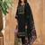 Women Floral Regular Thread Work Linen Kurta with Trousers & With Dupatta