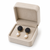 Black & white freshwater pearl cluster drop stud earrings
